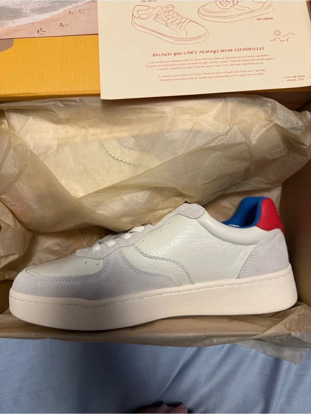 NWT Soludos The Roma Sneaker - size 9